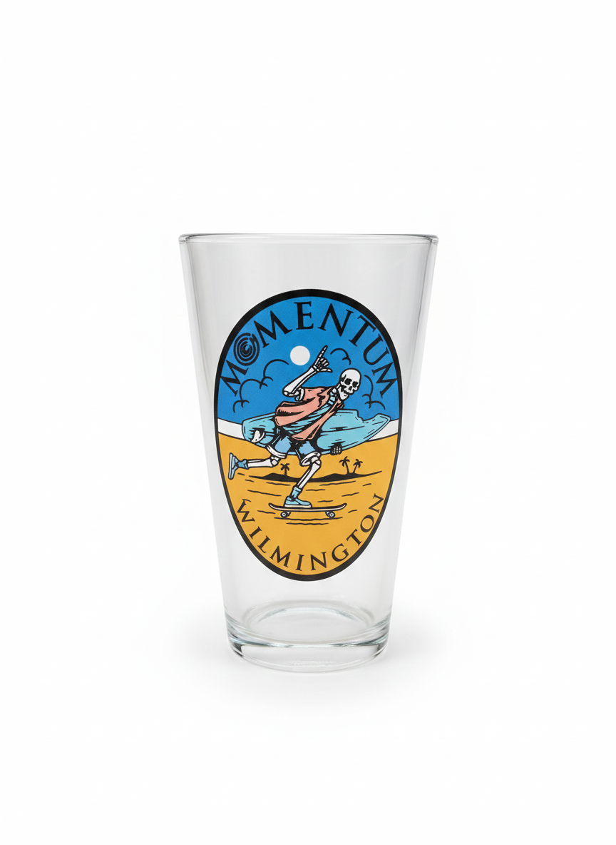 Surfer Skater Collection Pint Glass