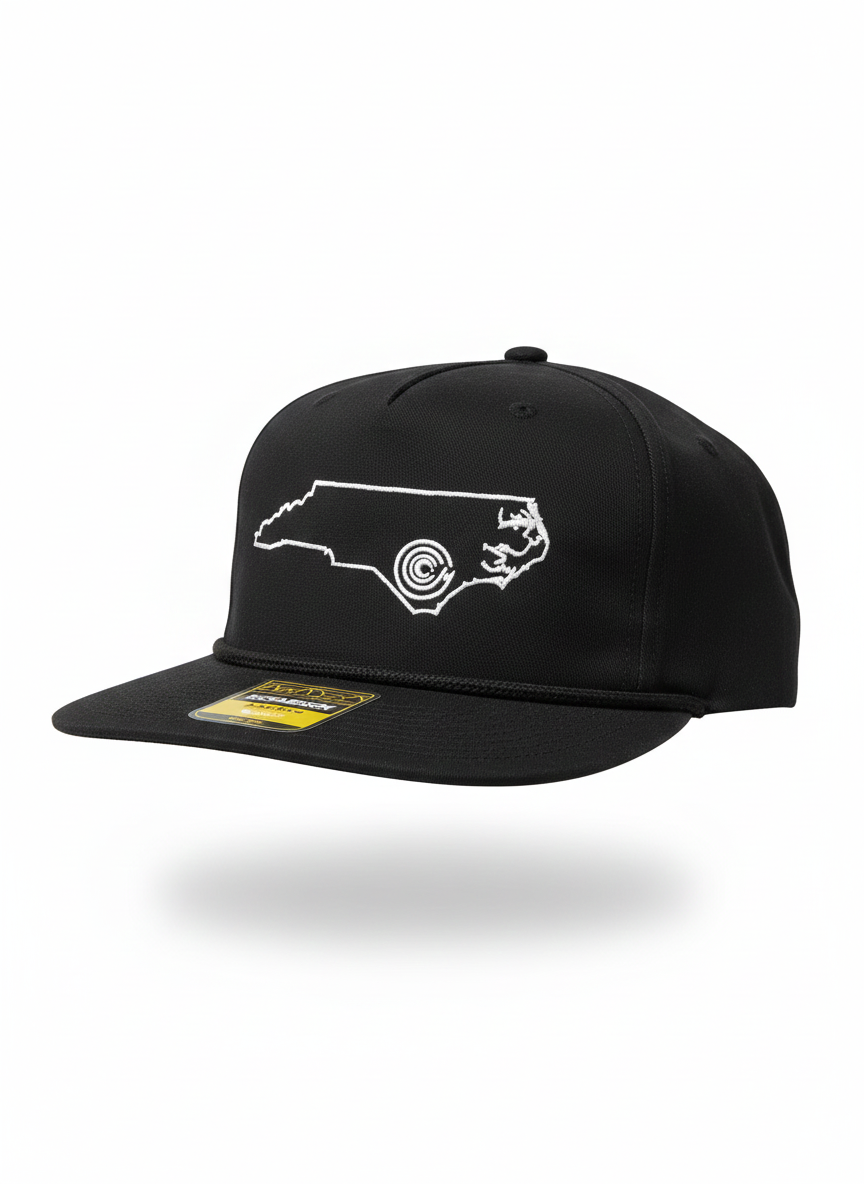 NC Momentum Snapback Flat Bill Rope 256