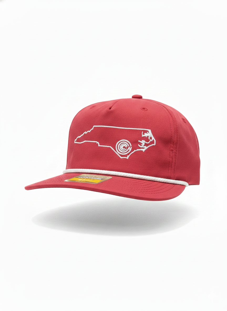 NC Momentum Snapback Flat Bill Rope 256