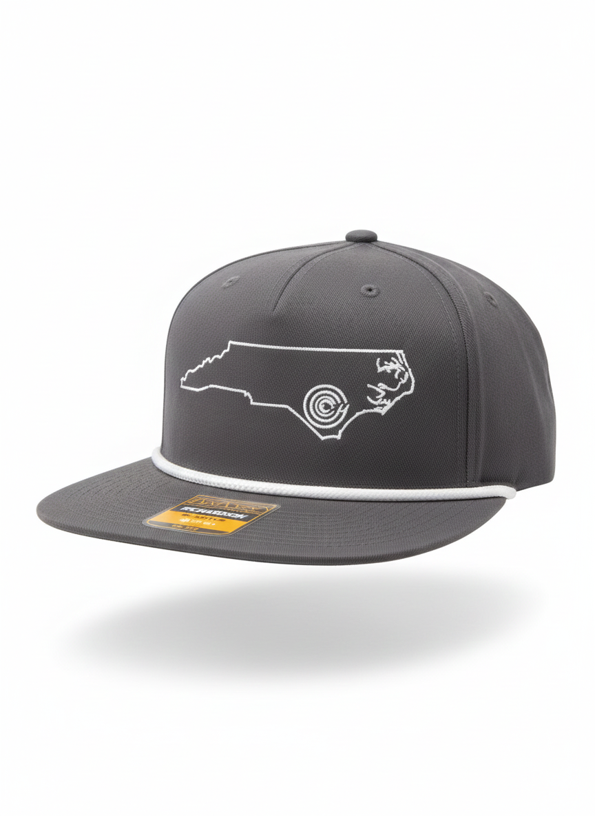 NC Momentum Snapback Flat Bill Rope 256