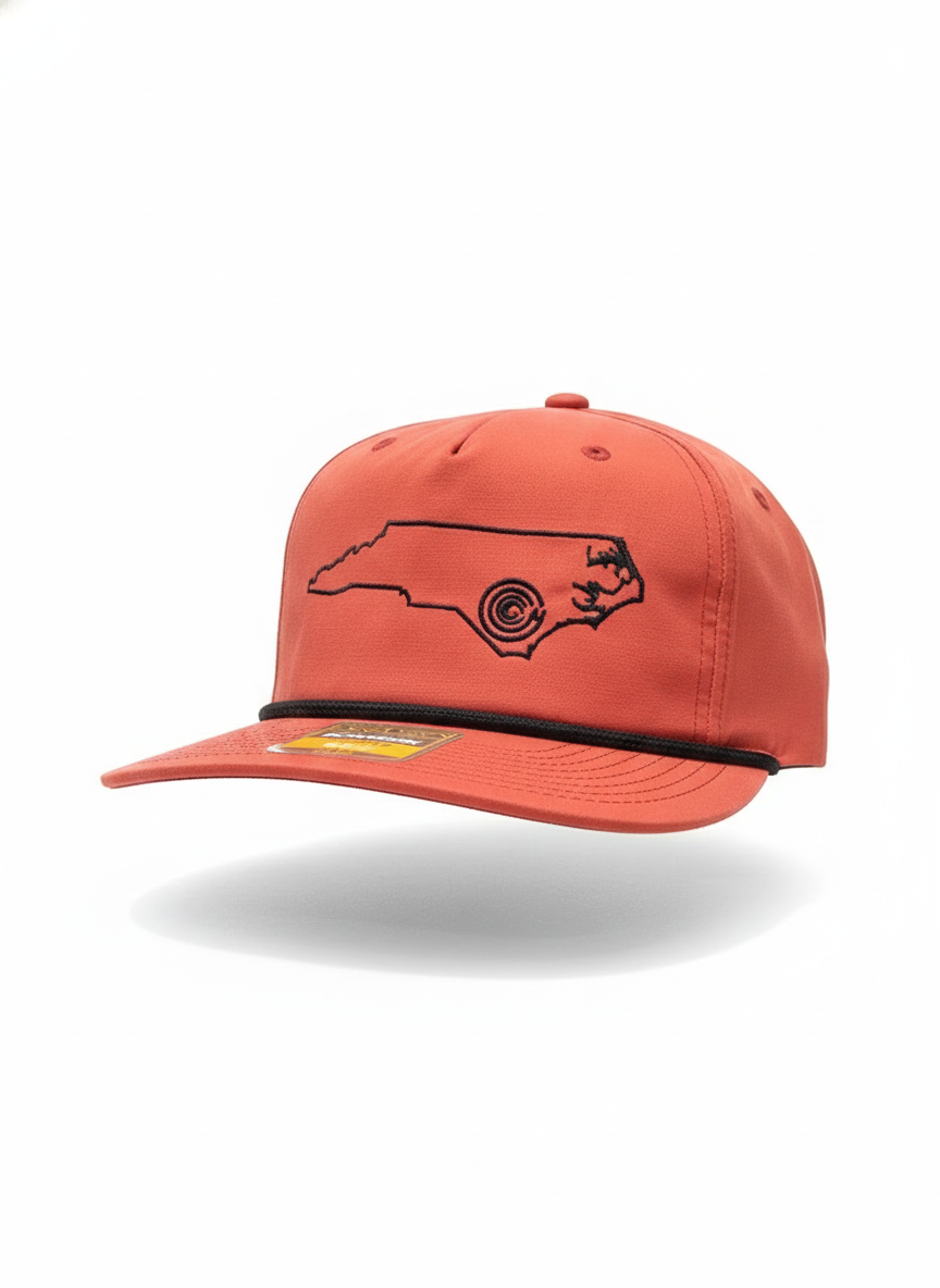NC Momentum Snapback Flat Bill Rope 256