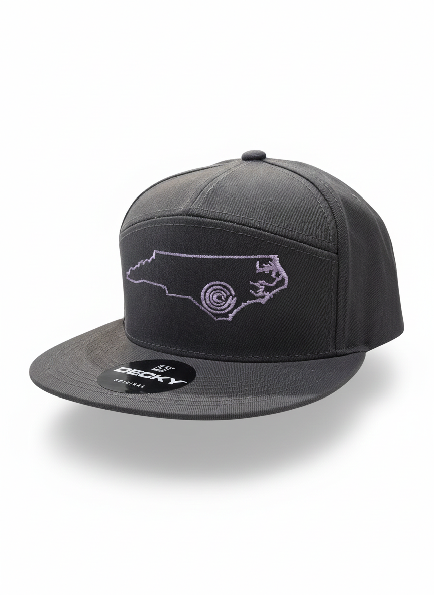 NC Momentum Flat Bill Snapback Trucker 1133 & 1098