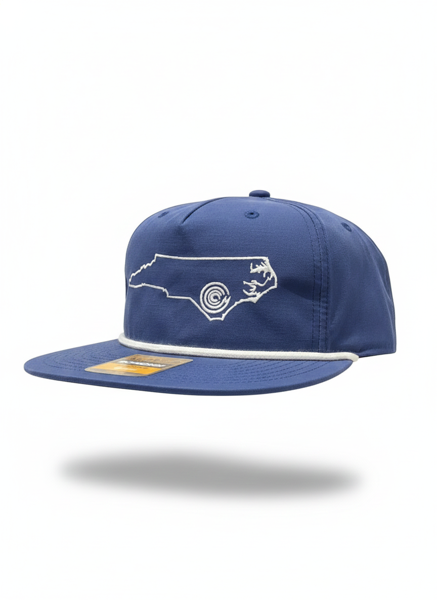 NC Momentum Snapback Flat Bill Rope 256