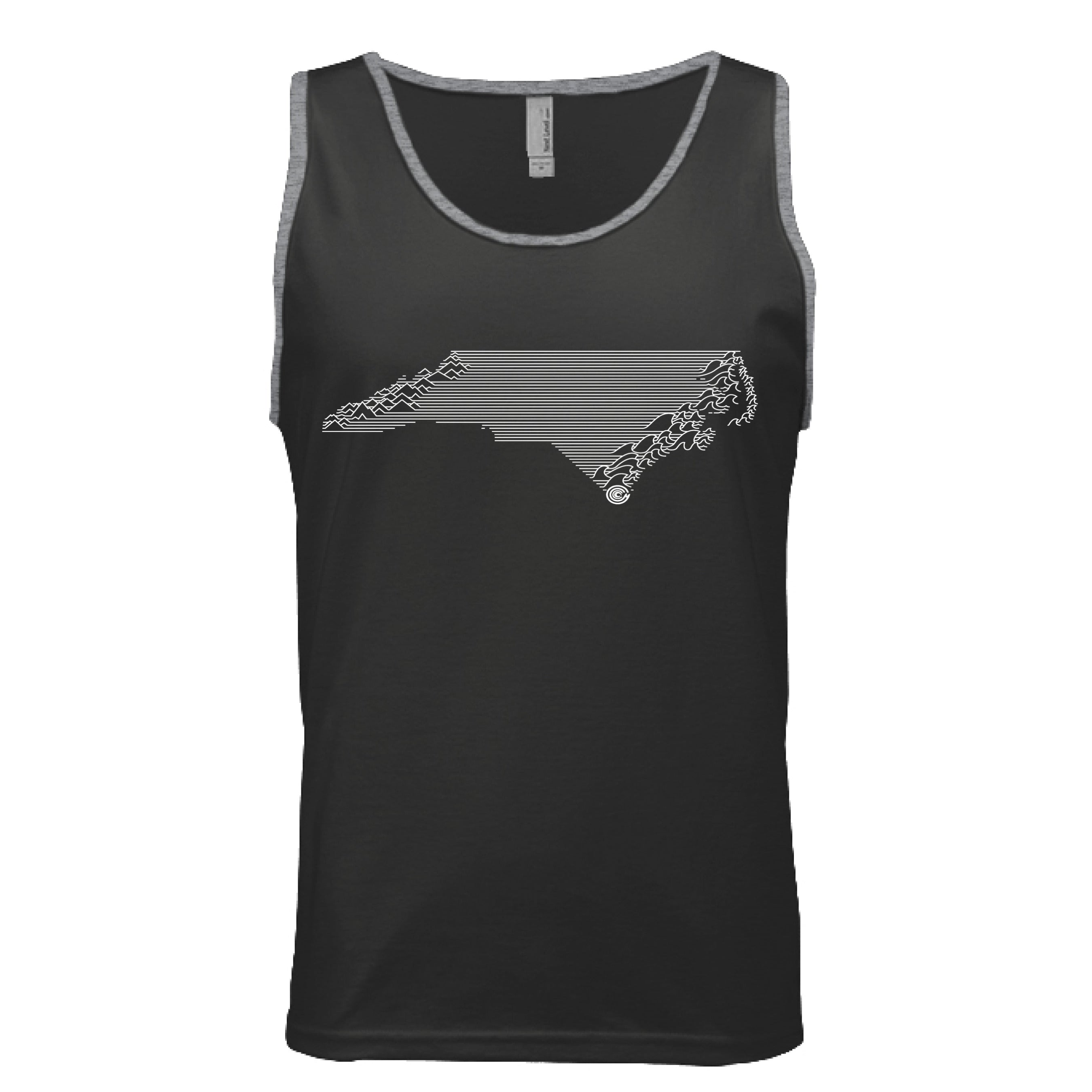 Black/ Heather Grey - FRONT