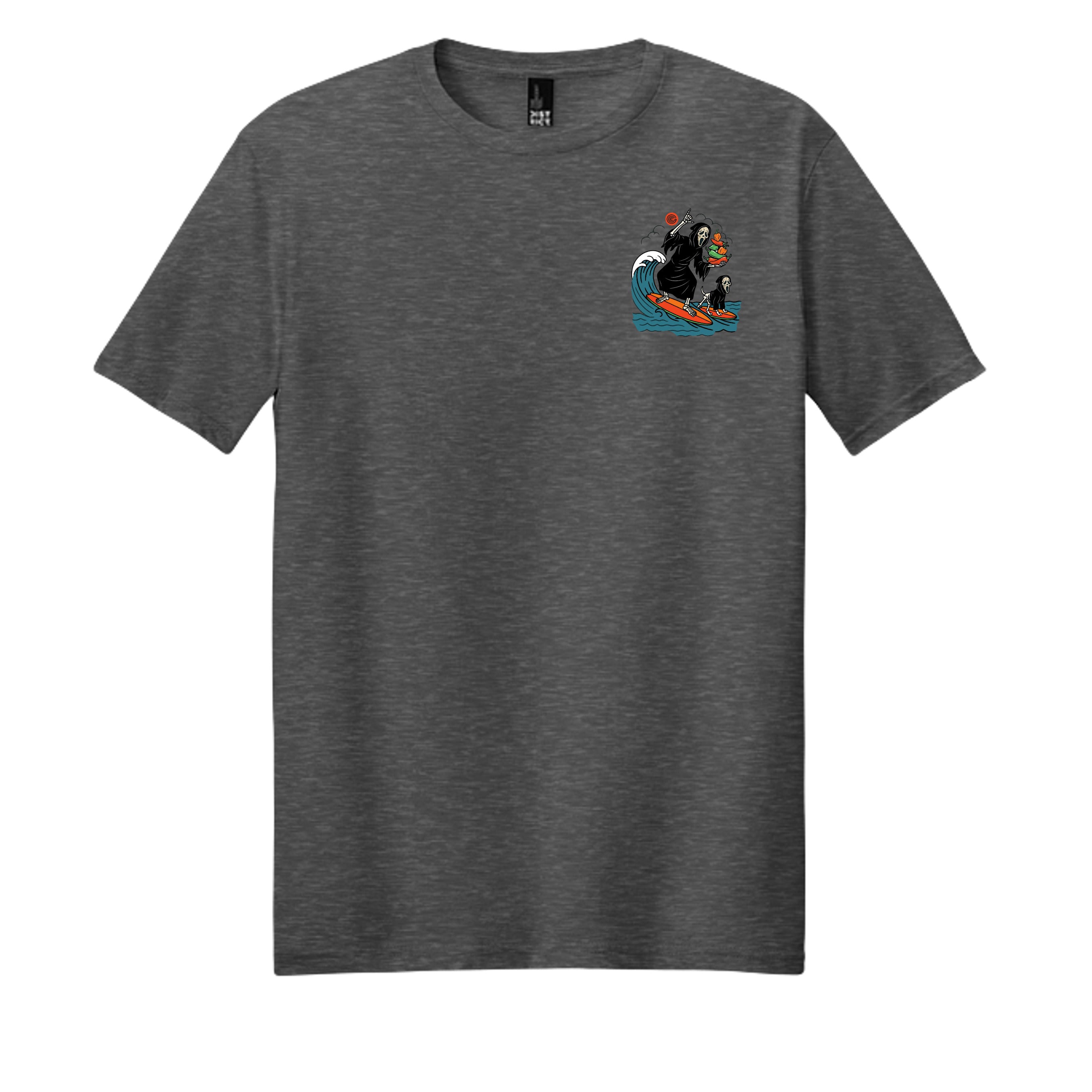 Heathered Charcoal - DM108 - FRONT