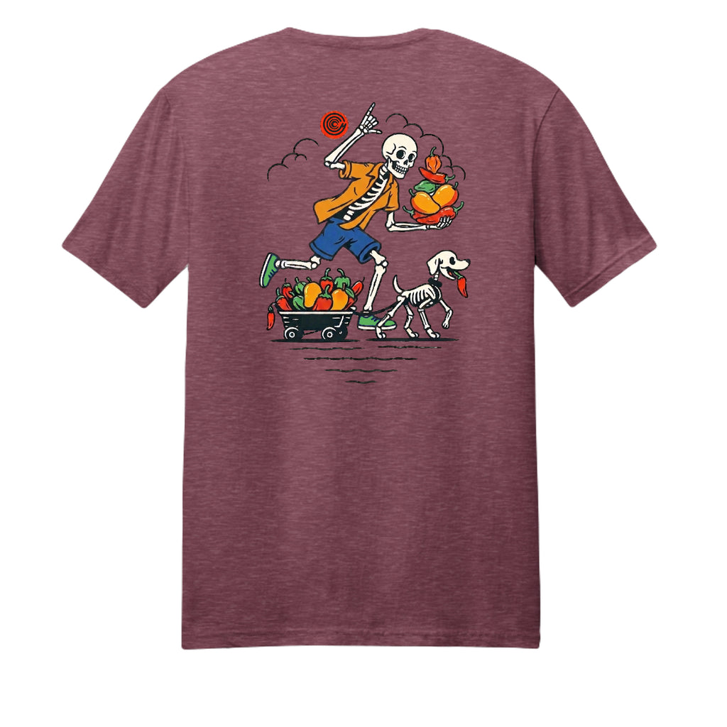 Heathered Cardinal - DM108 - BACK