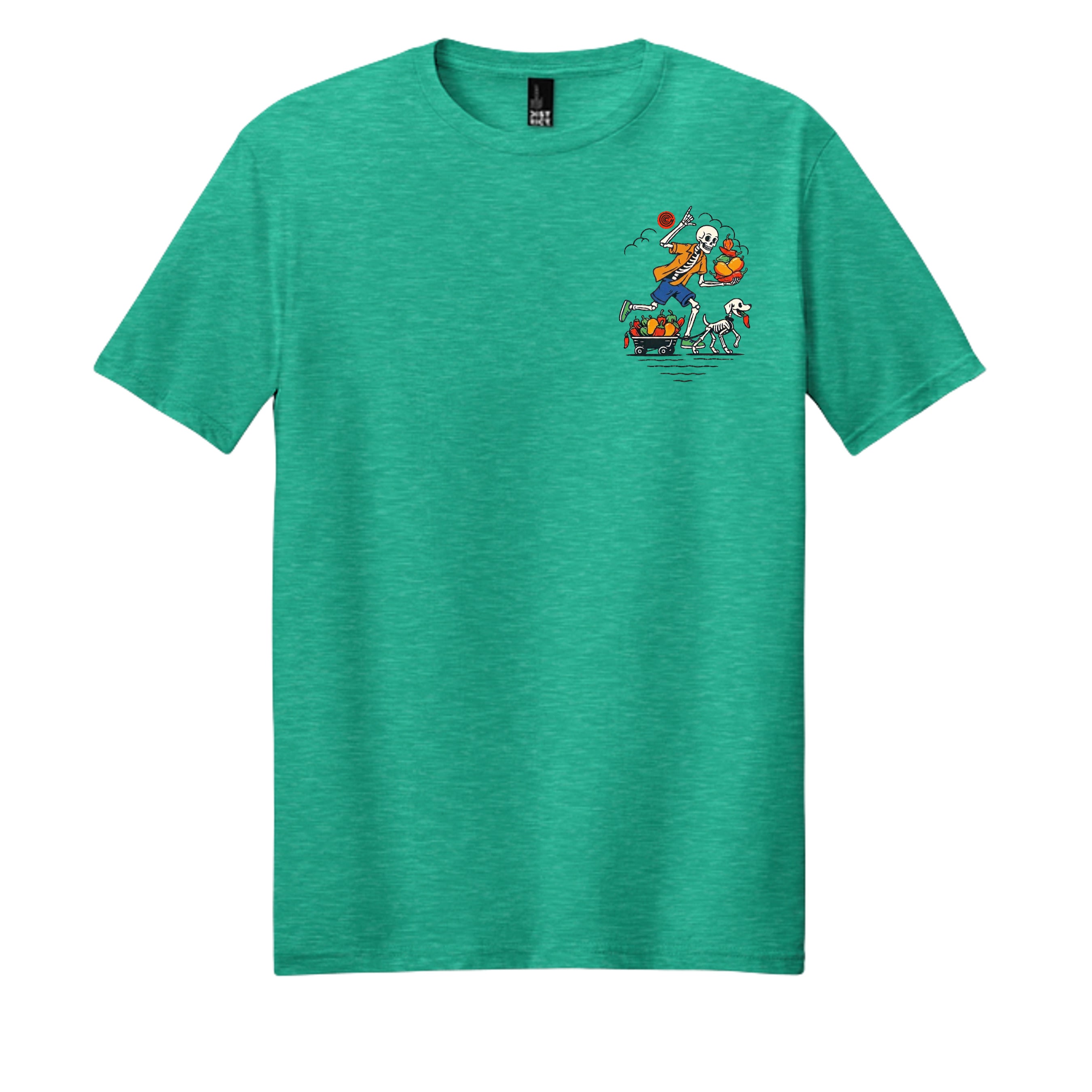Aqua Heather - DM108 - FRONT