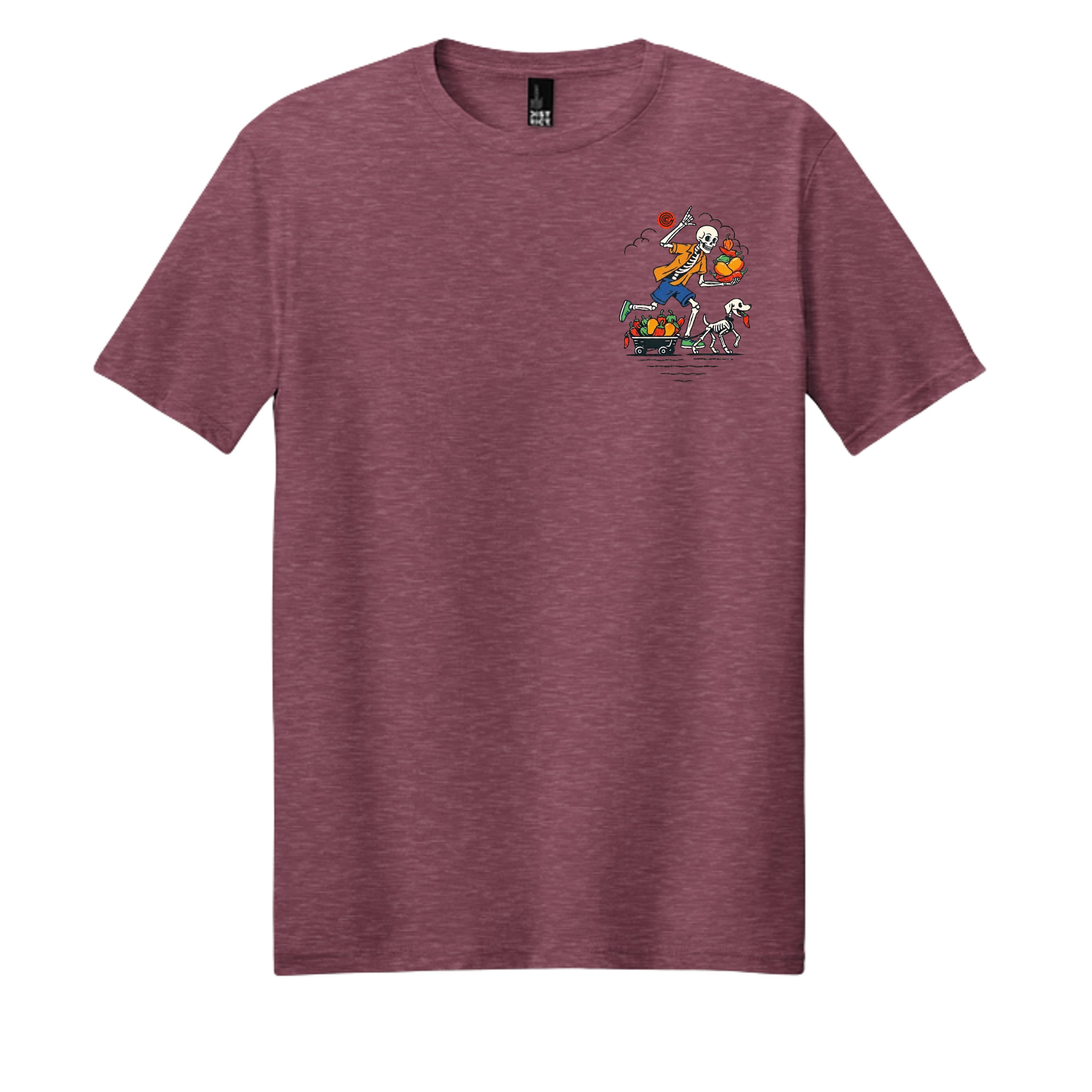 Heathered Cardinal - DM108 - FRONT