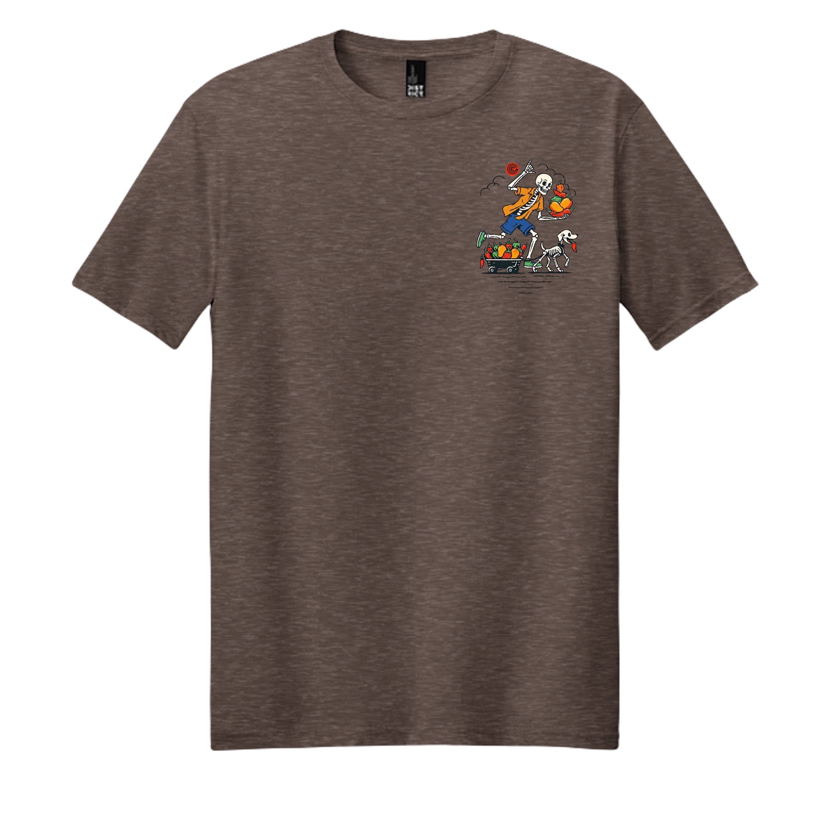 Heathered Brown - DM108 - FRONT