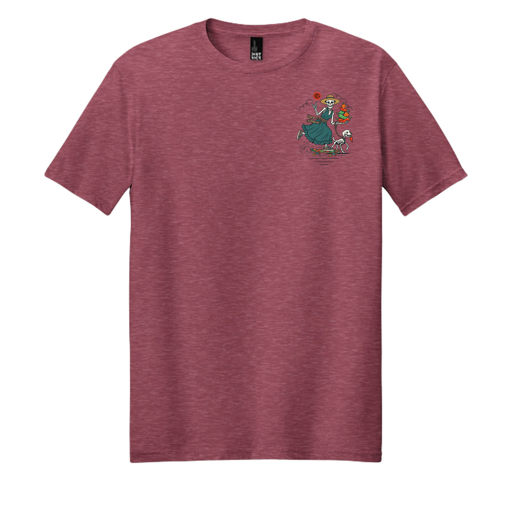 Heathered Red - DM108 - FRONT