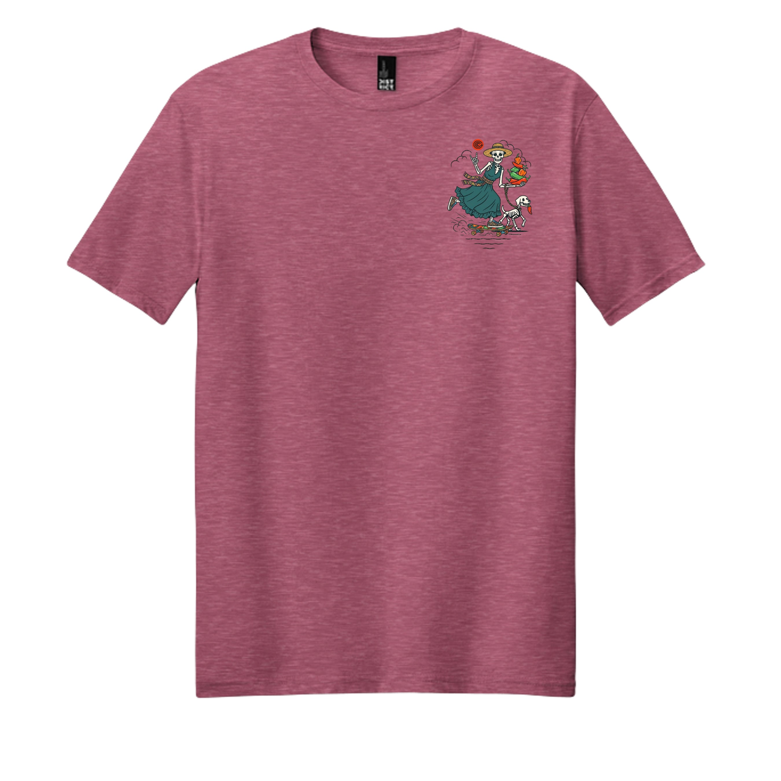 Awareness Pink Heather - DM108 - FRONT