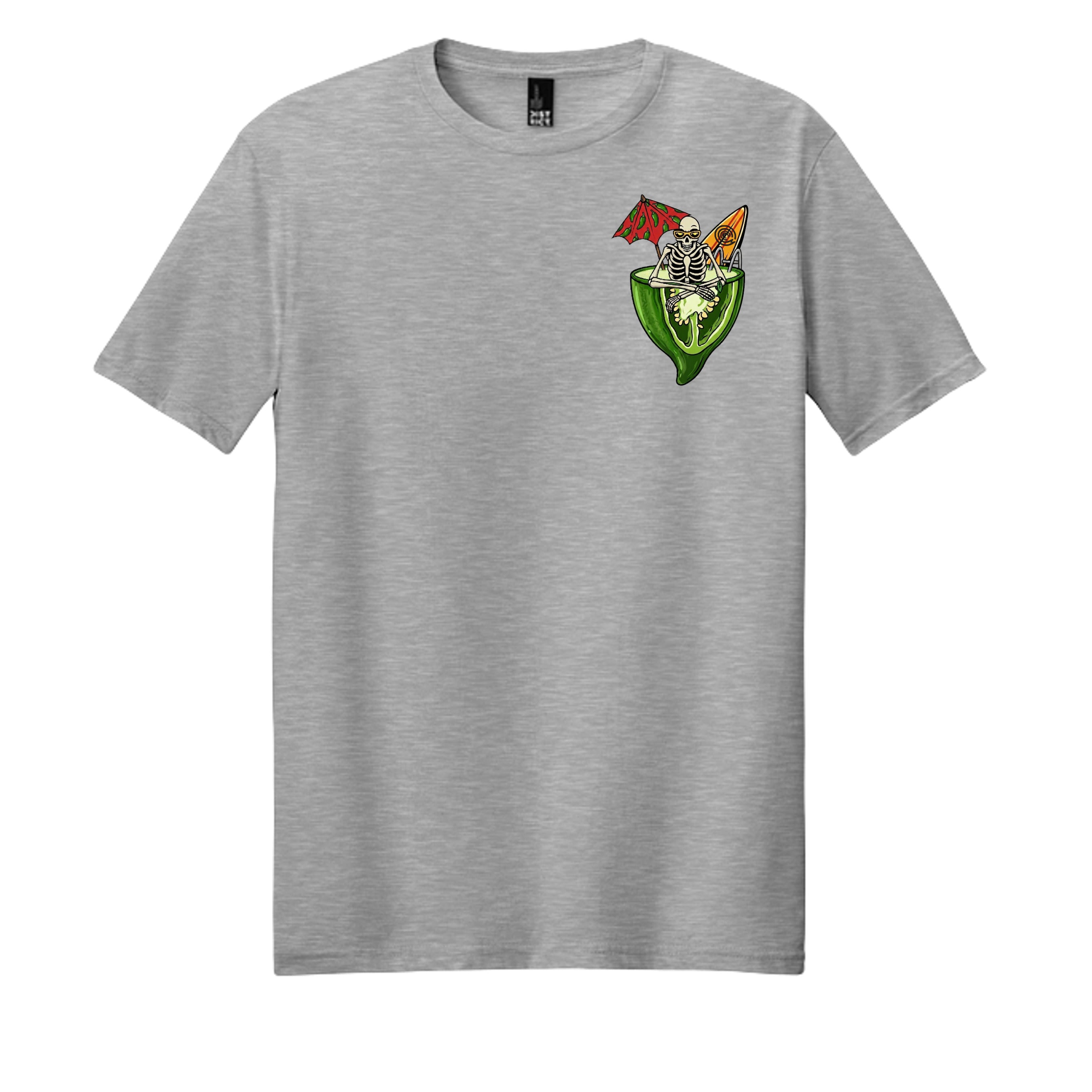 Light Heather Grey - DM108 - FRONT
