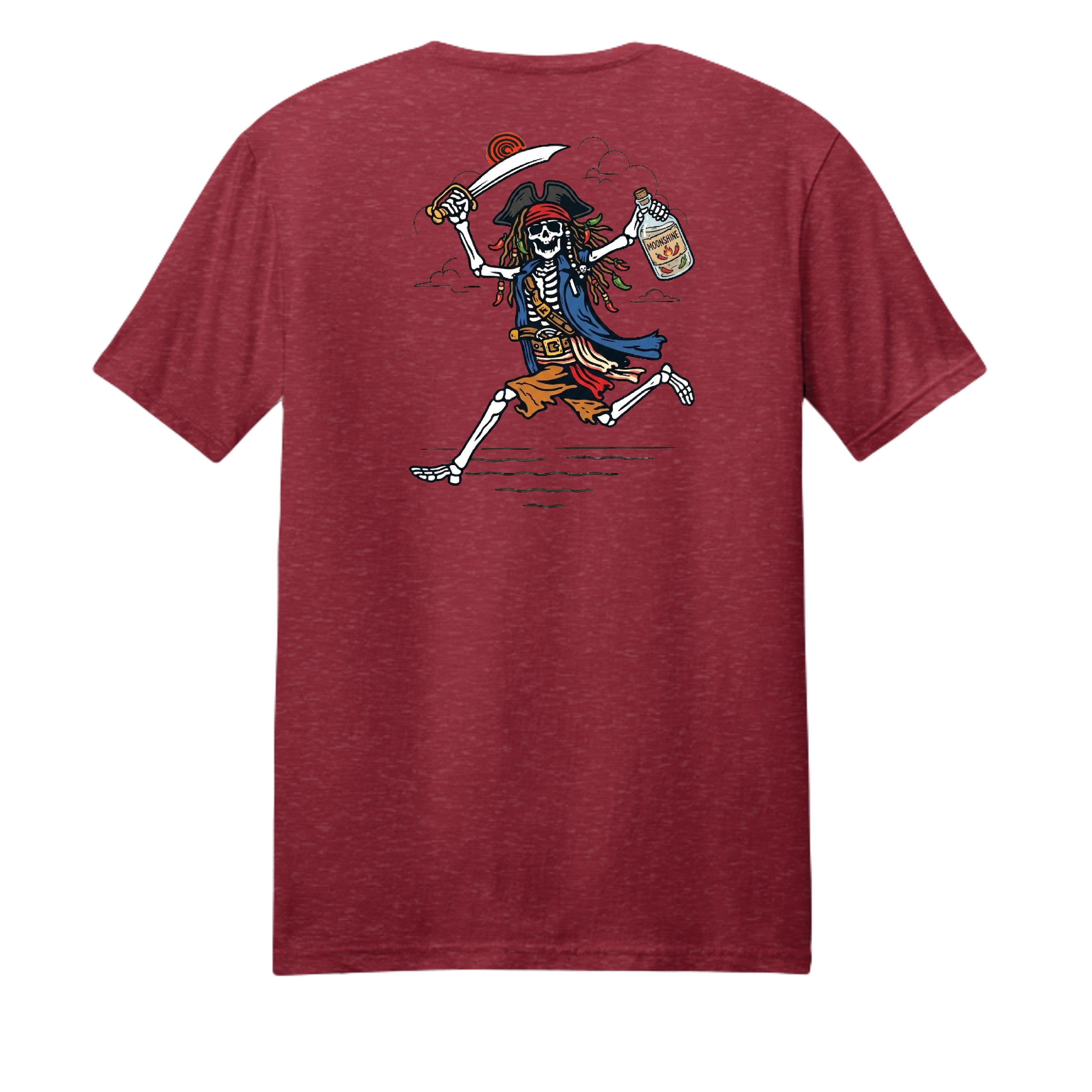 Red Fleck - DM108 - BACK