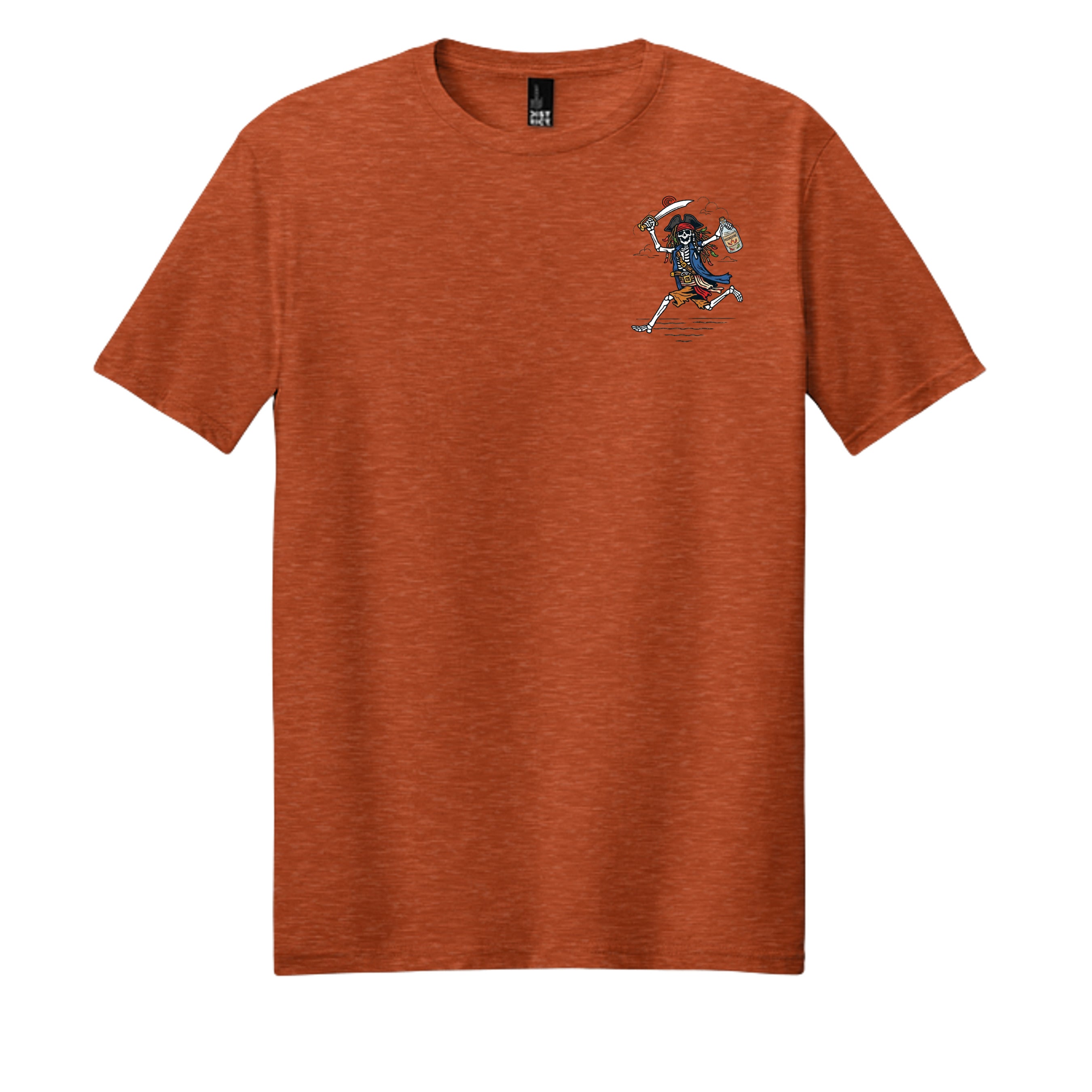 Deep Orange Heather - DM108 - FRONT