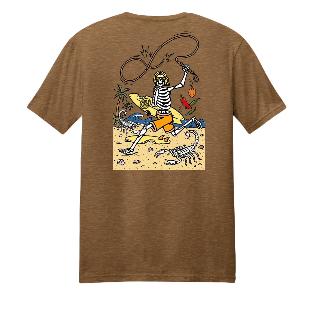 Duck Brown Heather - DM108 - BACK