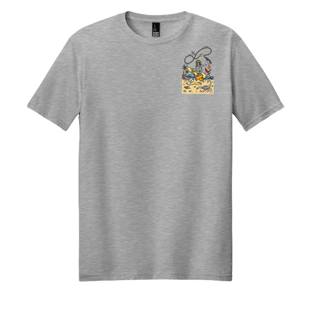 Light Heather Grey - DM108 - FRONT