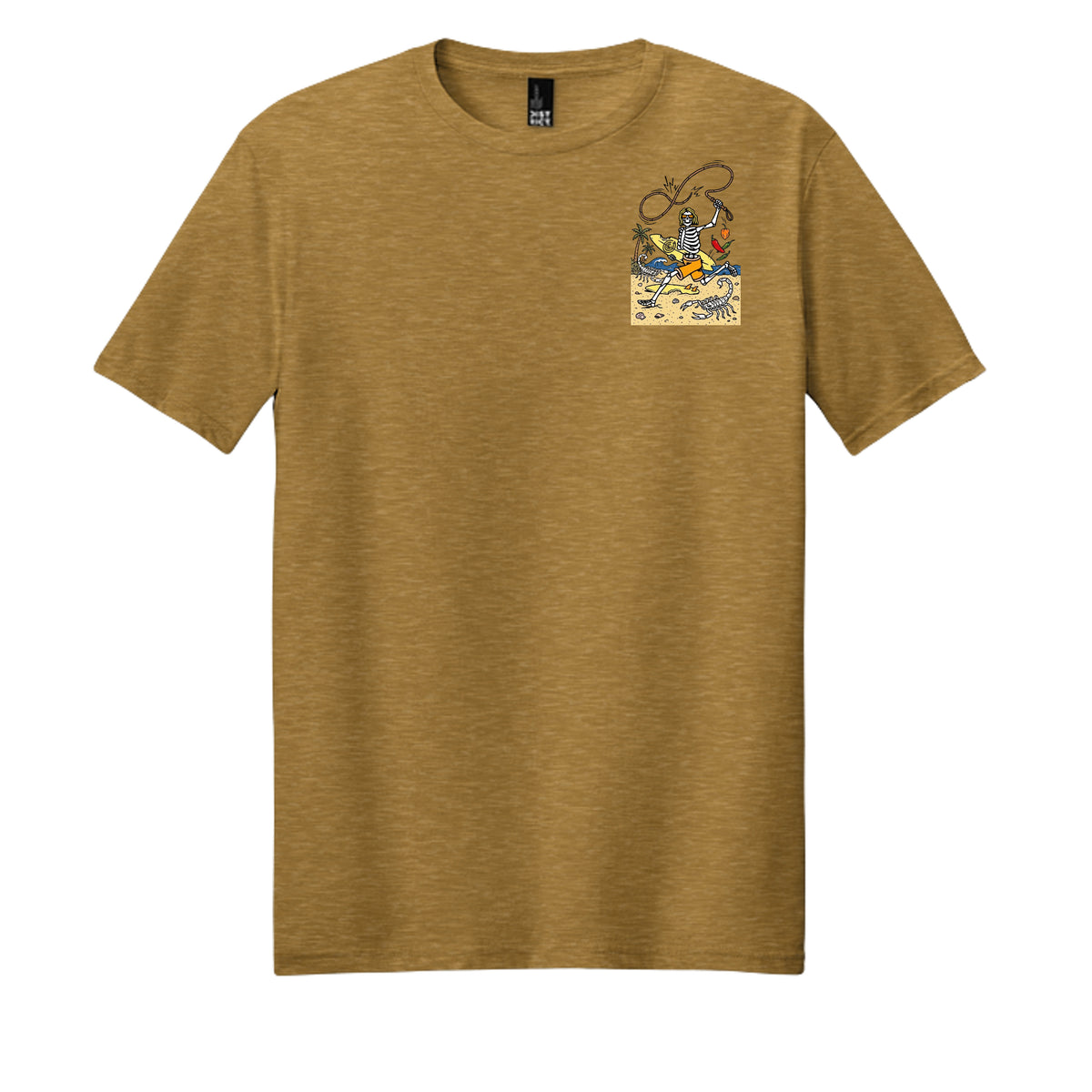 Gold Heather - DM108 - FRONT