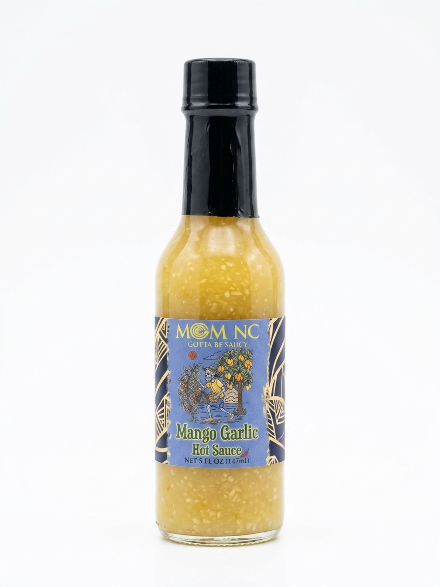 Mango Garlic Hot Sauce