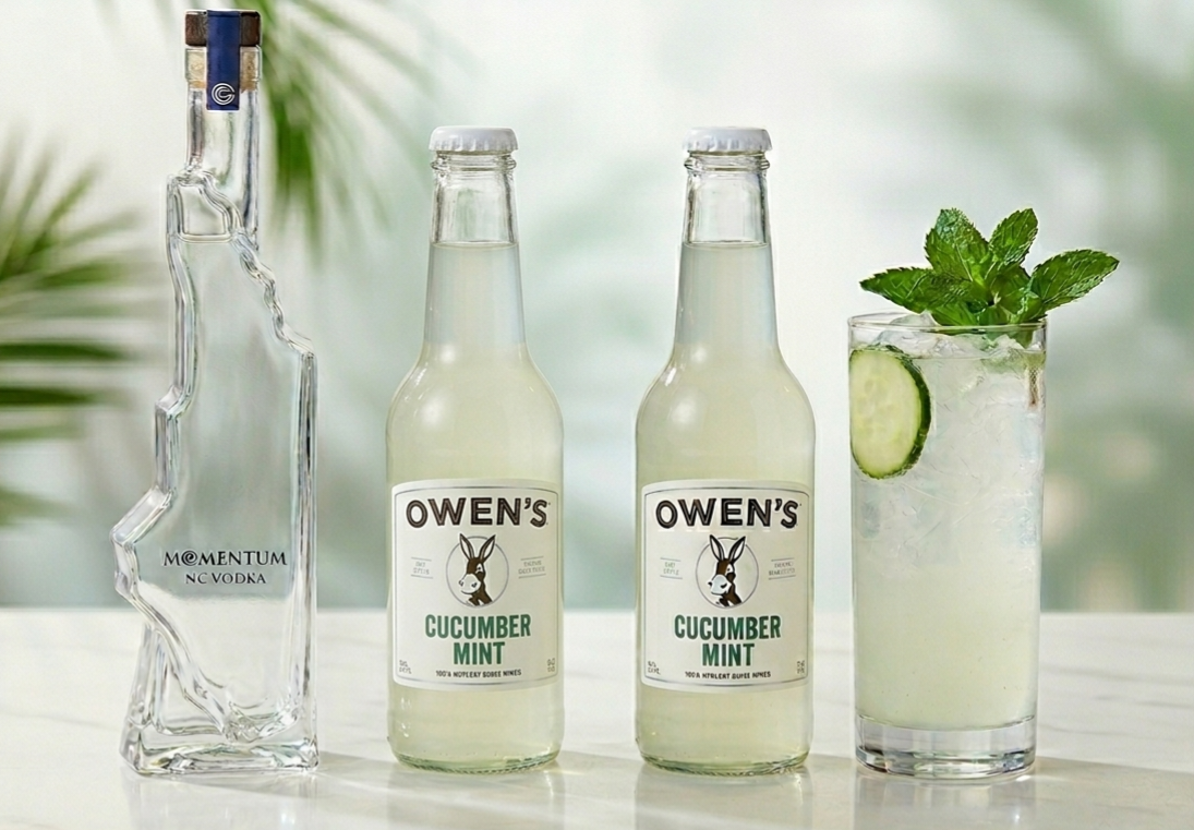 NC Vodka Cucumber Mint 2.5oz To-Go Cocktail Only
