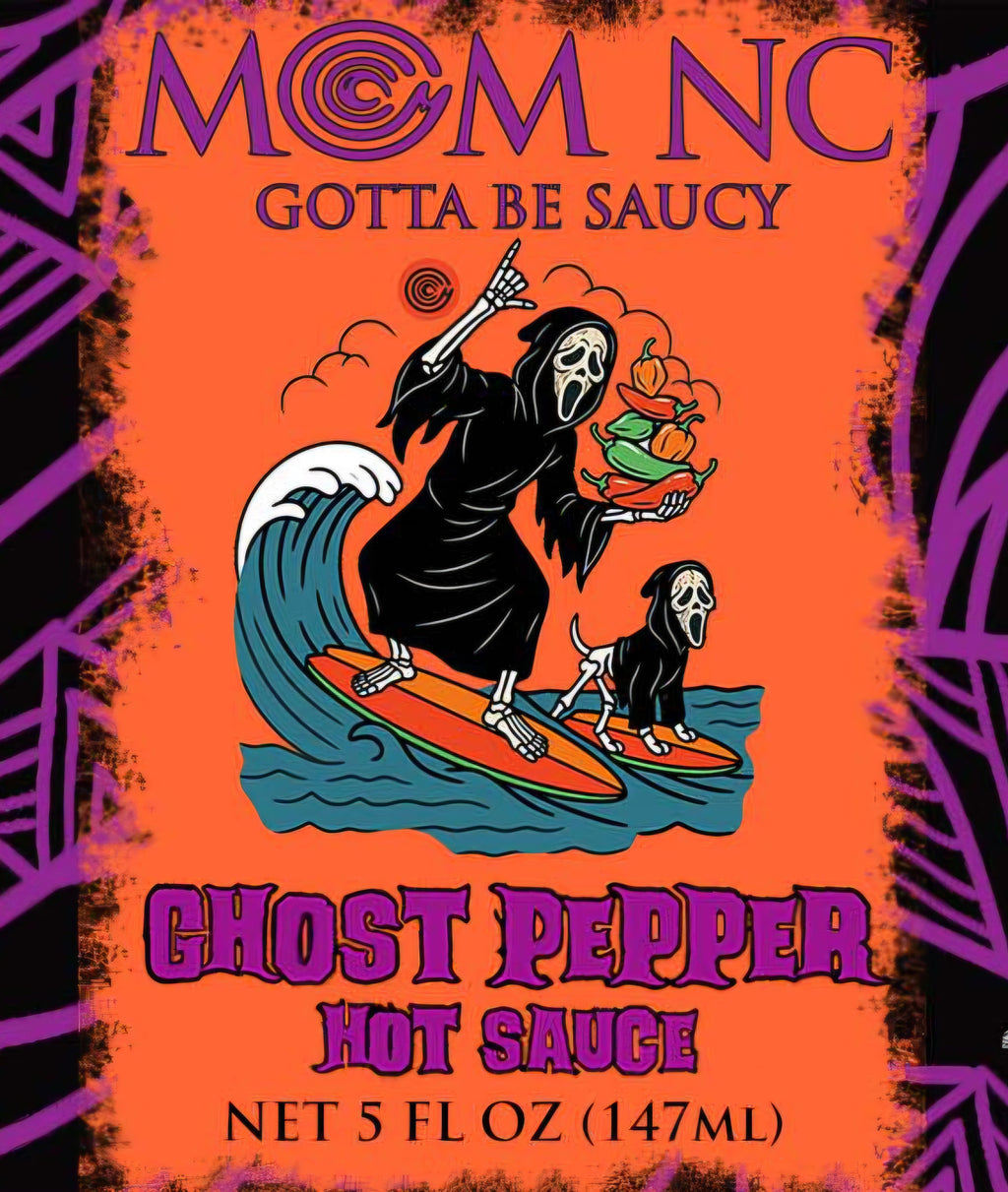 North Carolina Ghost Pepper Hot Sauce